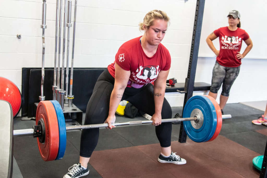 2017 Iron Sisters Strength Camp Scholarship Recipient Hailey Marwood,